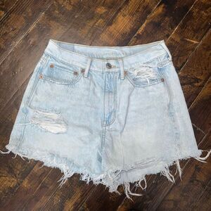 American Eagle highest rise 90’s boyfriend denim relaxed shorts